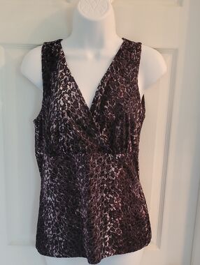 White House Black Market Black Women's Top